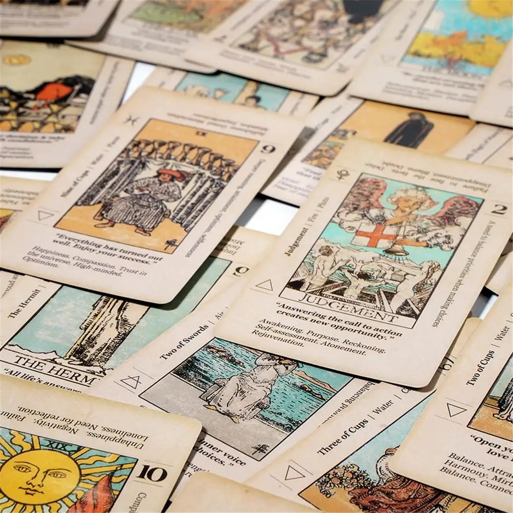 Card Game Deck - معنى بطاقة التارو للمبتدئين التارو ،