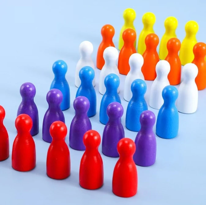 100 قطعة علامات الشطرنج الخشبي - مراجعة Board Game Impostor وسعره
