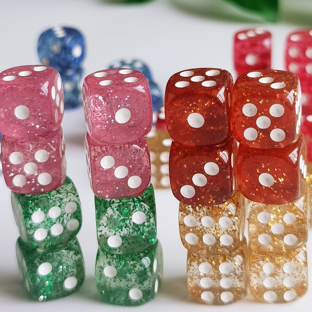 مجموعة من 10 قطعة بكرة نرد لام - مراجعة Board Game Digital وسعره