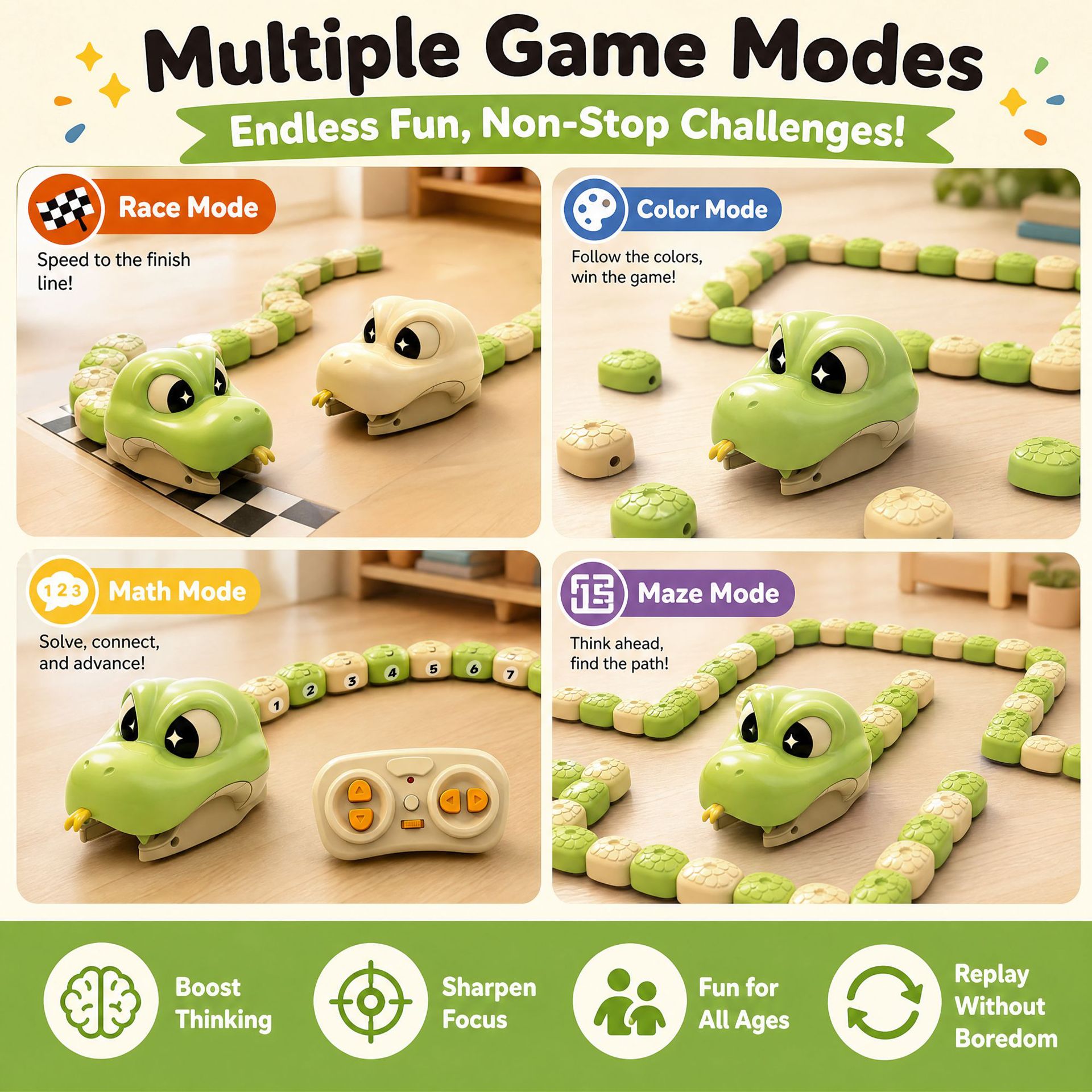 لعبة الثعبان المغناطيسي بالتحك - مراجعة Board Game Root وسعره