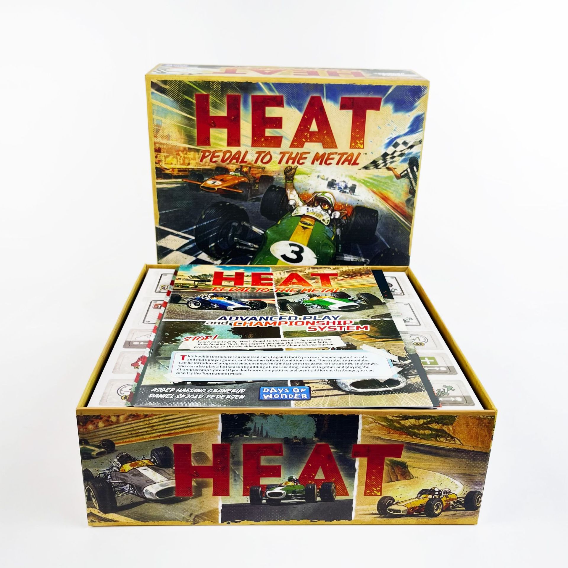 HEAT: Full Throttle - لعبة بطا - مراجعة Board Game Heat وسعره