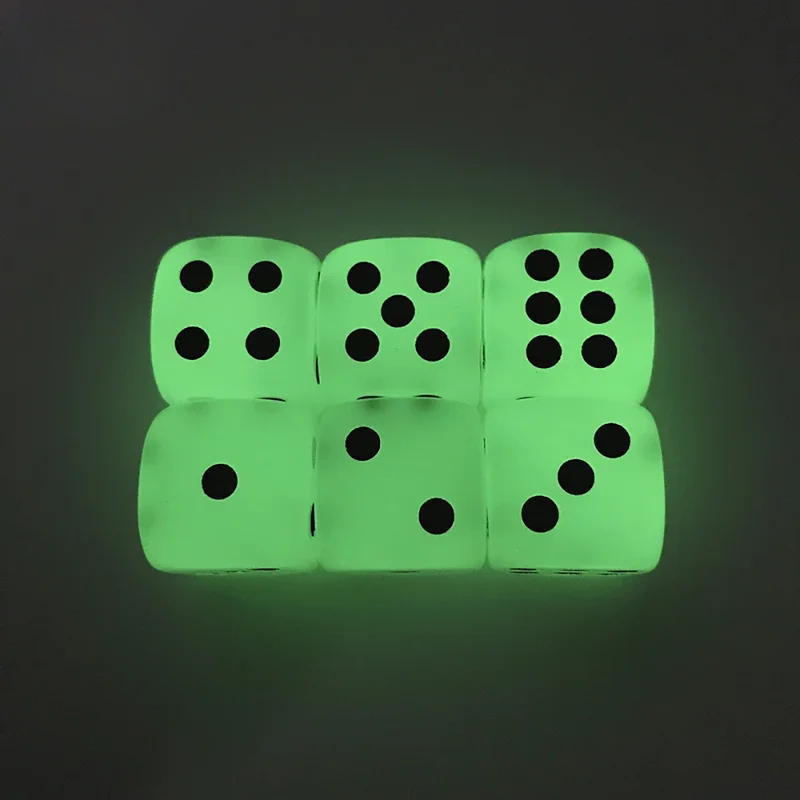 6-36 قطعة من النرد المضيء بقطر - مراجعة Board Game Land وسعره
