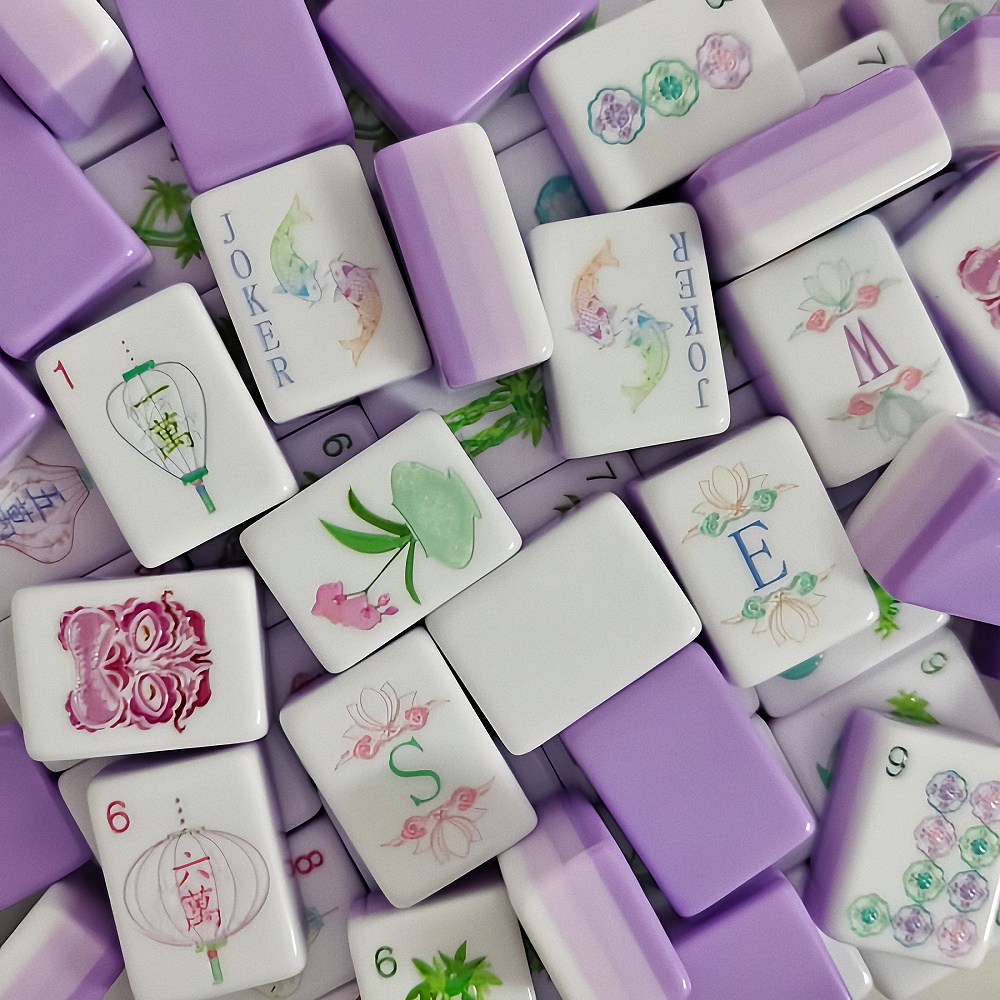 مجموعة لعبة الماهجونغ الأمريكي - مراجعة Board Game Mahjong وسعره