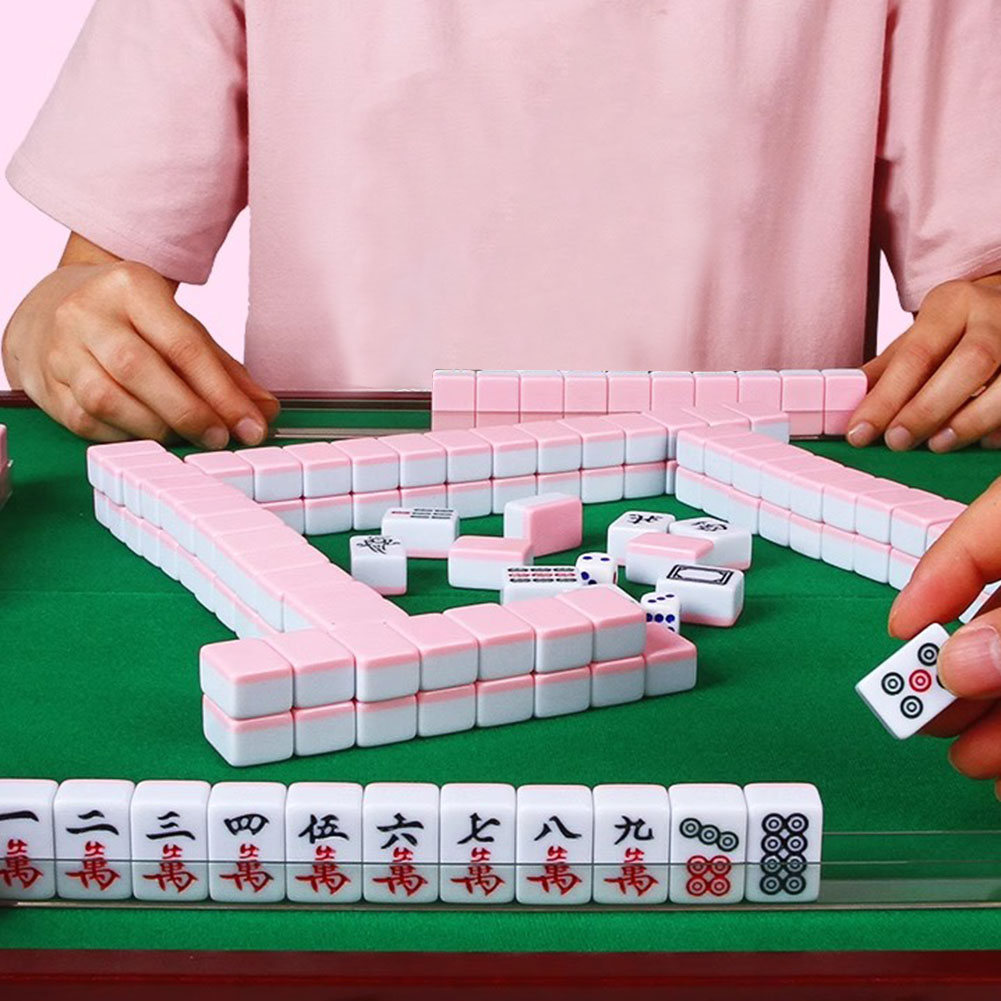 مجموعة ما جونغ صغيرة محمولة لل - مراجعة Board Game Mahjong وسعره