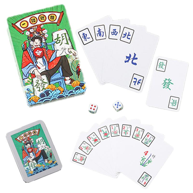 لعبة بطاقات Mahjong للعائلة ،  - مراجعة Card Game Deck وسعره