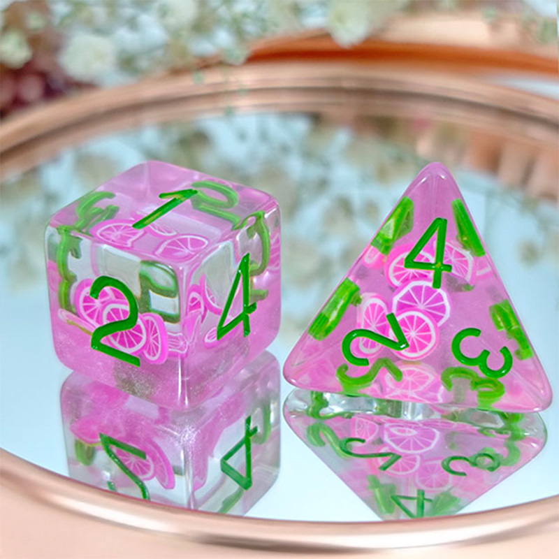 7 قطعة/المجموعة النردات ألعاب  - مراجعة Board Game Digital وسعره