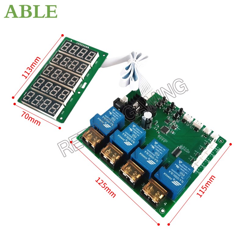 JY-215 Inbuilt عداد 4 قناة الم - مراجعة Board Game Impostor وسعره