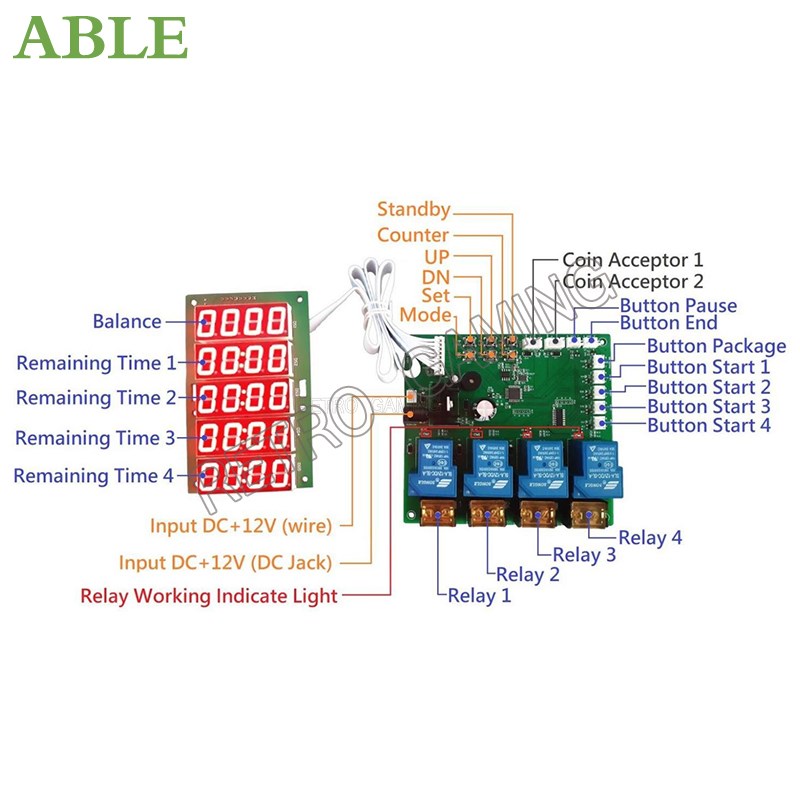 JY-215 Inbuilt عداد 4 قناة الم - مراجعة Board Game Impostor وسعره
